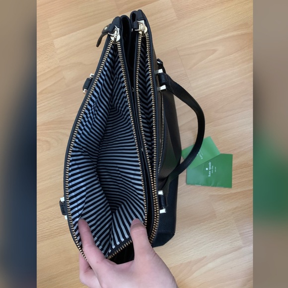 Kate Spade - Suede & Leather Tote - Picture 9 of 10